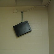 "Let's steal something, then hang it in the stairwell!" "Okay!"