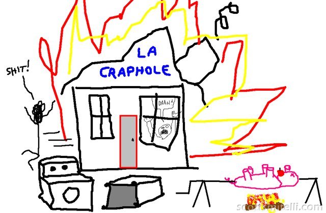 Chase's Craphole - An MS Paint Masterpiece