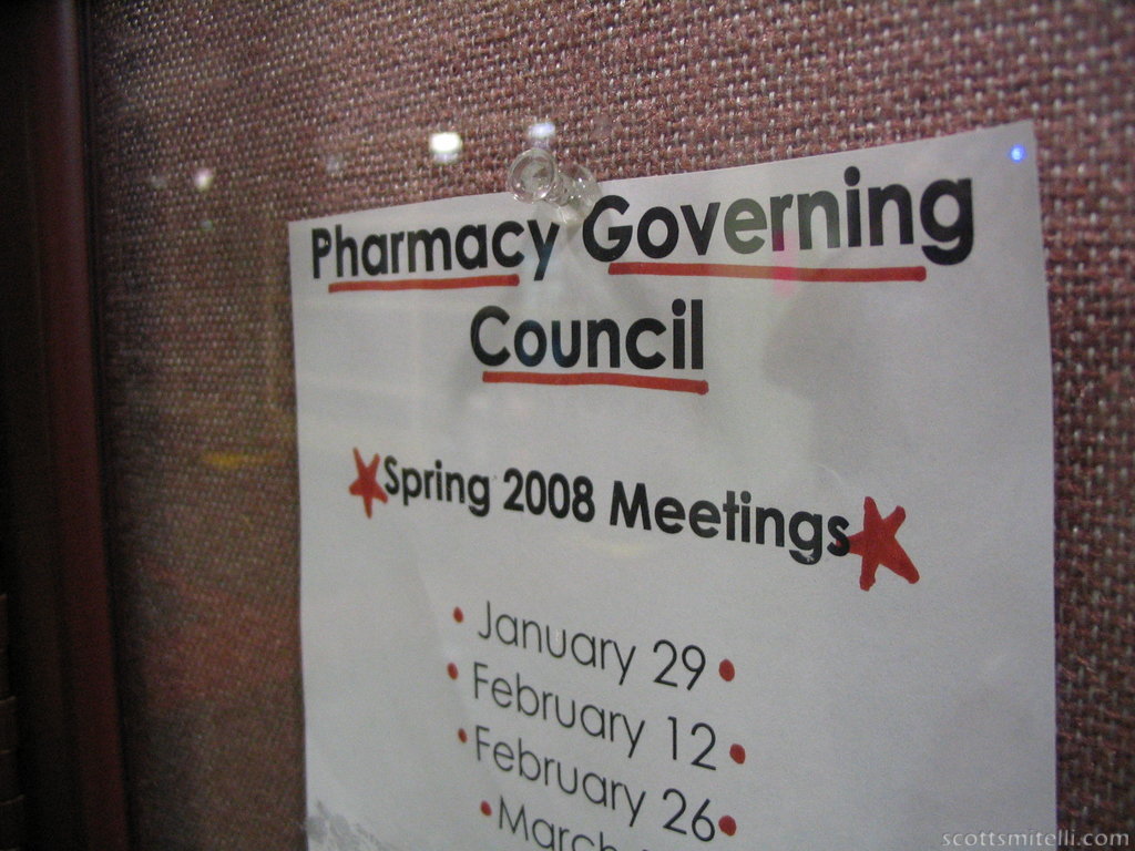 Pharmacy Governing Council!