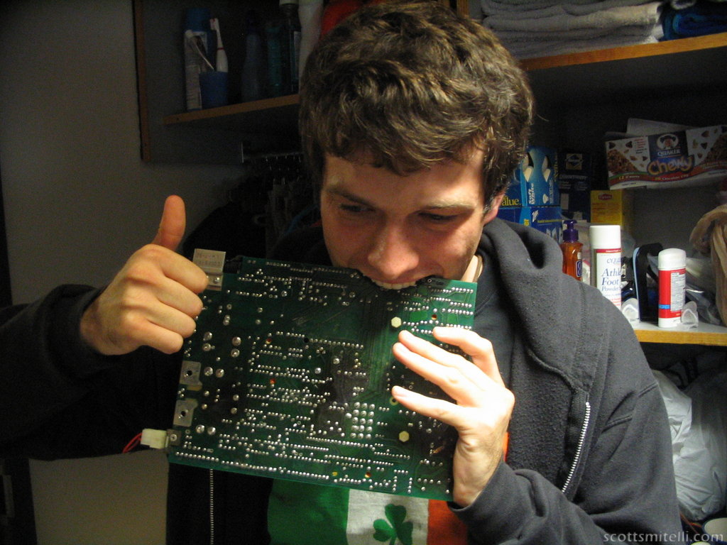 Thumbs up to scorched PCBs!