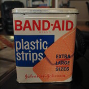 The bandages inside were quite aged.