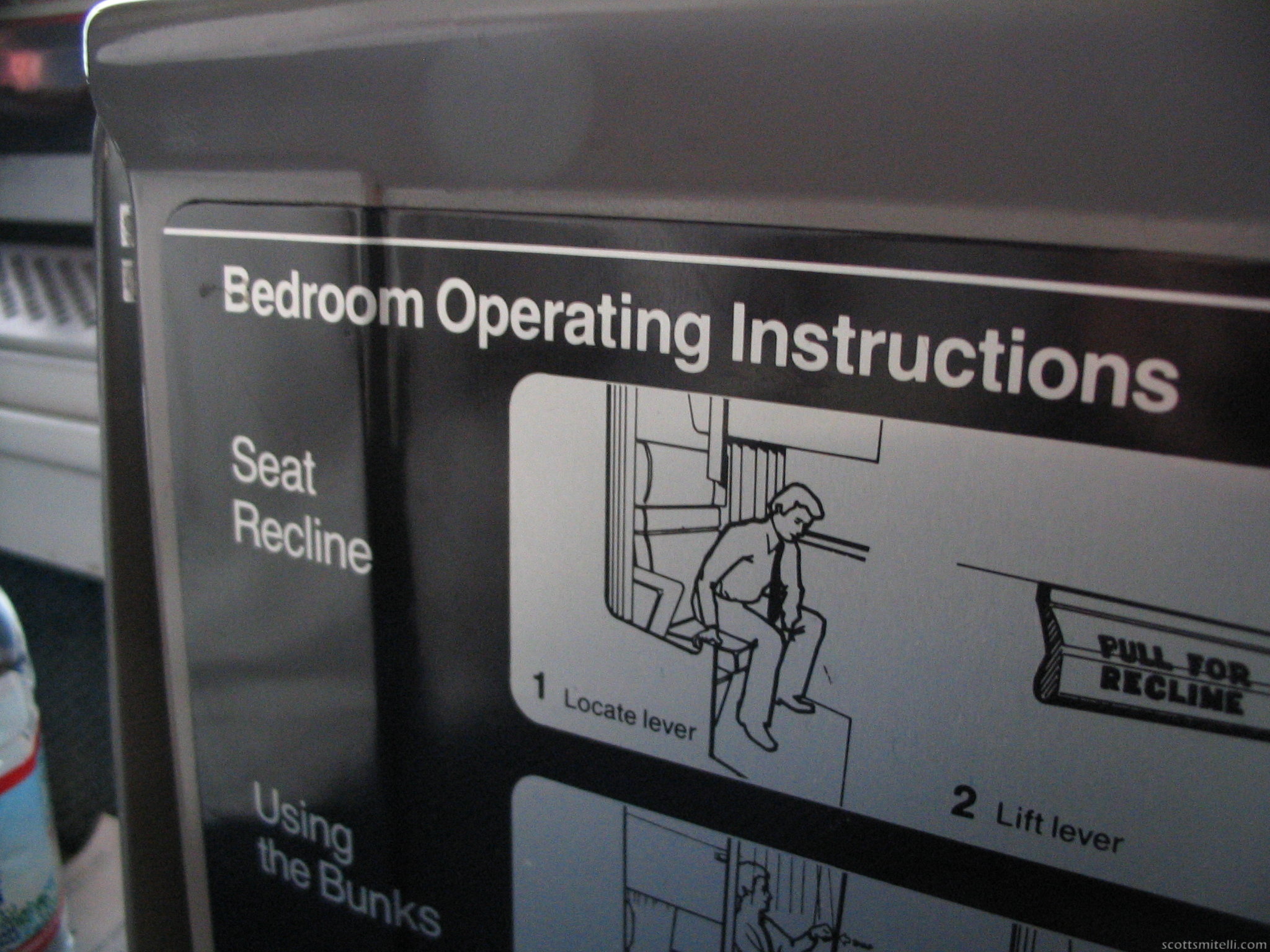 Bedroom Operating Instructions