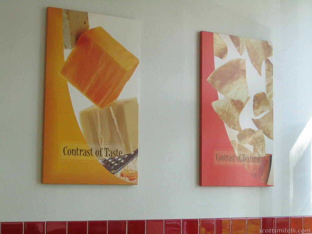 Contrast? That's awful artsy of you, Taco Bell.