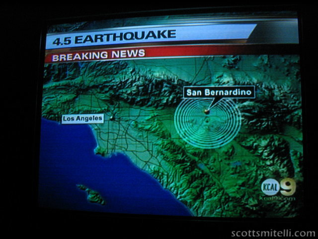 My First Earthquake