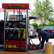 How many gas cans do you need to fill?