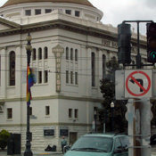 Gay Pride Flag + First Baptist Church = ???