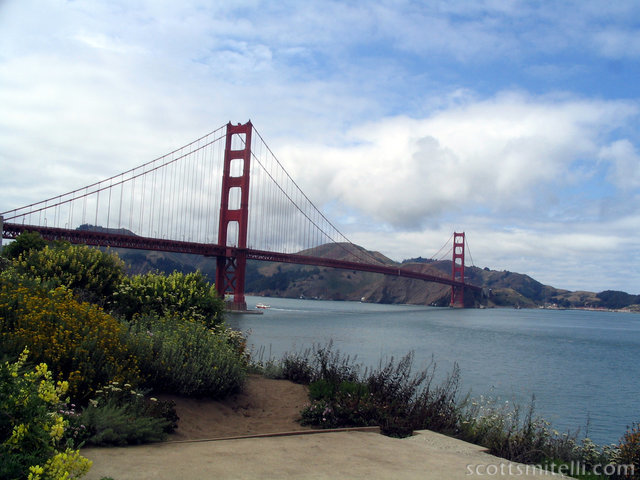 Golden Gate Bridge pano part 3