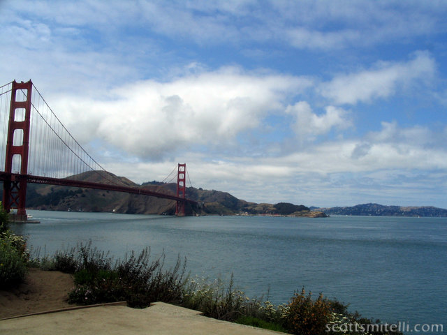 Golden Gate Bridge pano part 4
