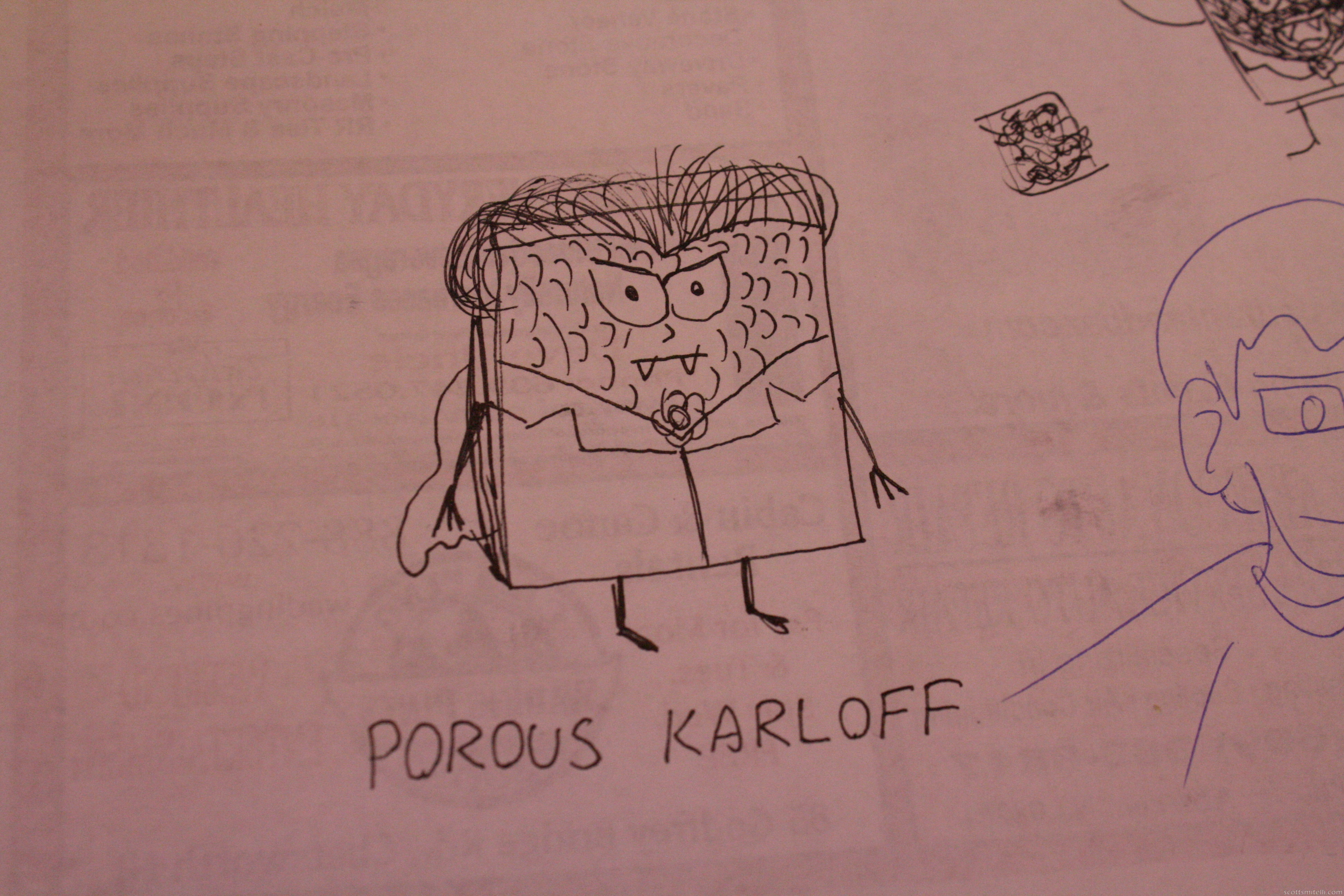 Porous Karloff