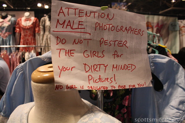 But go for it, female photographers.