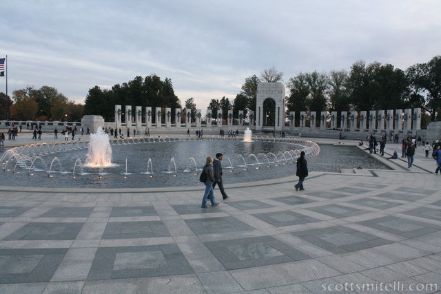 World War II Memorial Fountain
