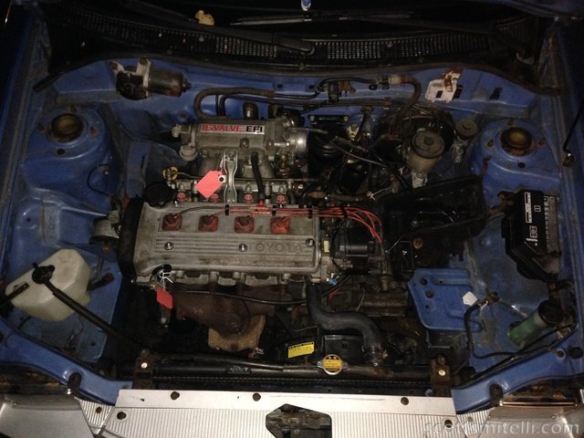 Radiator and coolant hoses are back in place