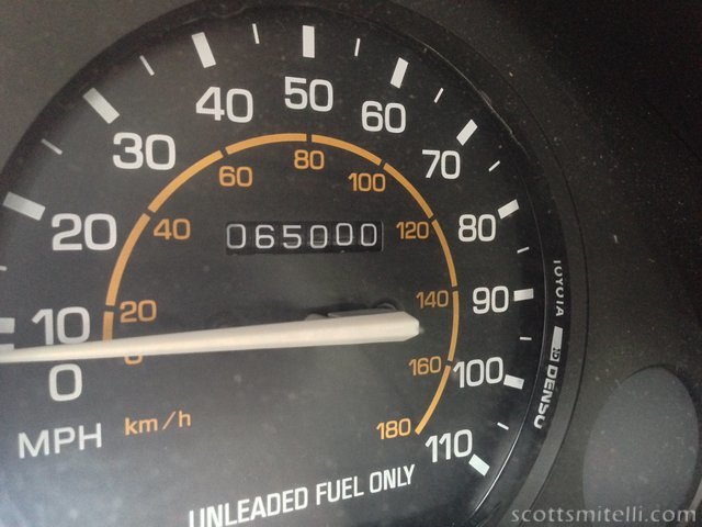 The roundest number it's reached since I've owned it.