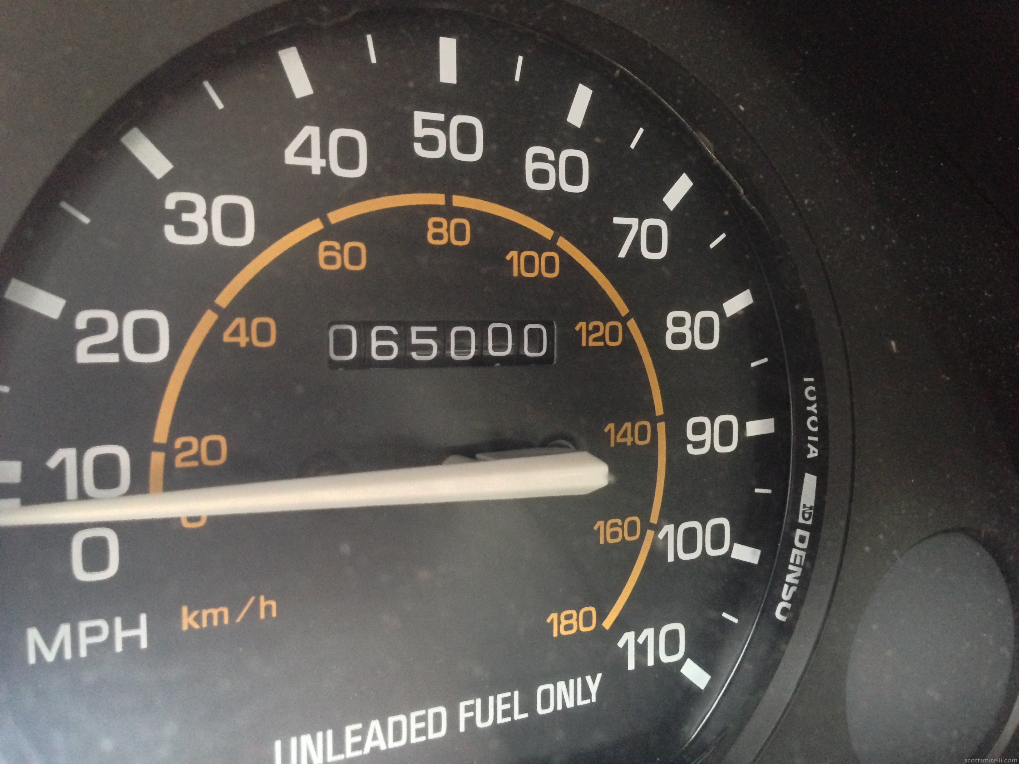 The roundest number it's reached since I've owned it.