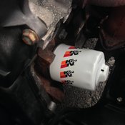 Somebody bought a twelve dollar oil filter...