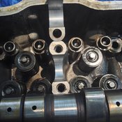 New-Old Camshaft Bearing, Cylinders 1 and 2