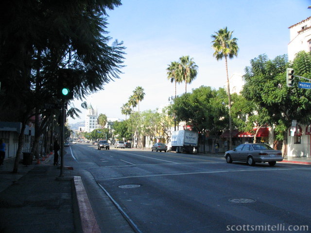 I believe I'm on Hollywood Boulevard