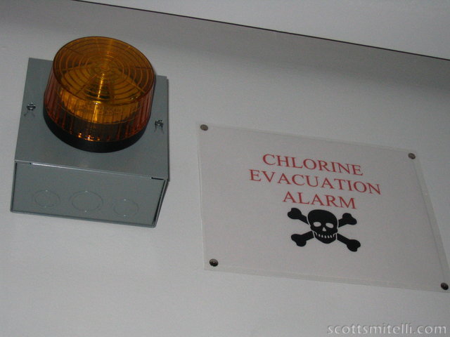 Chlorine Evacuation Alarm
