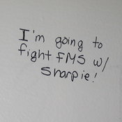 I'm going to fight FMS with Sharpie!