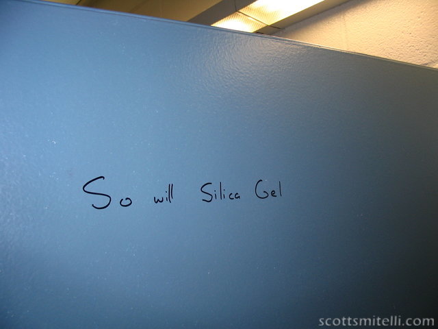 So will Silica Gel.