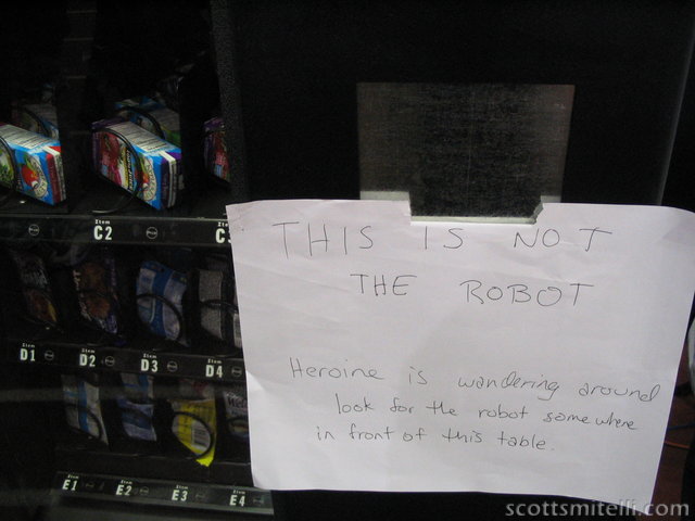 This is not the robot.