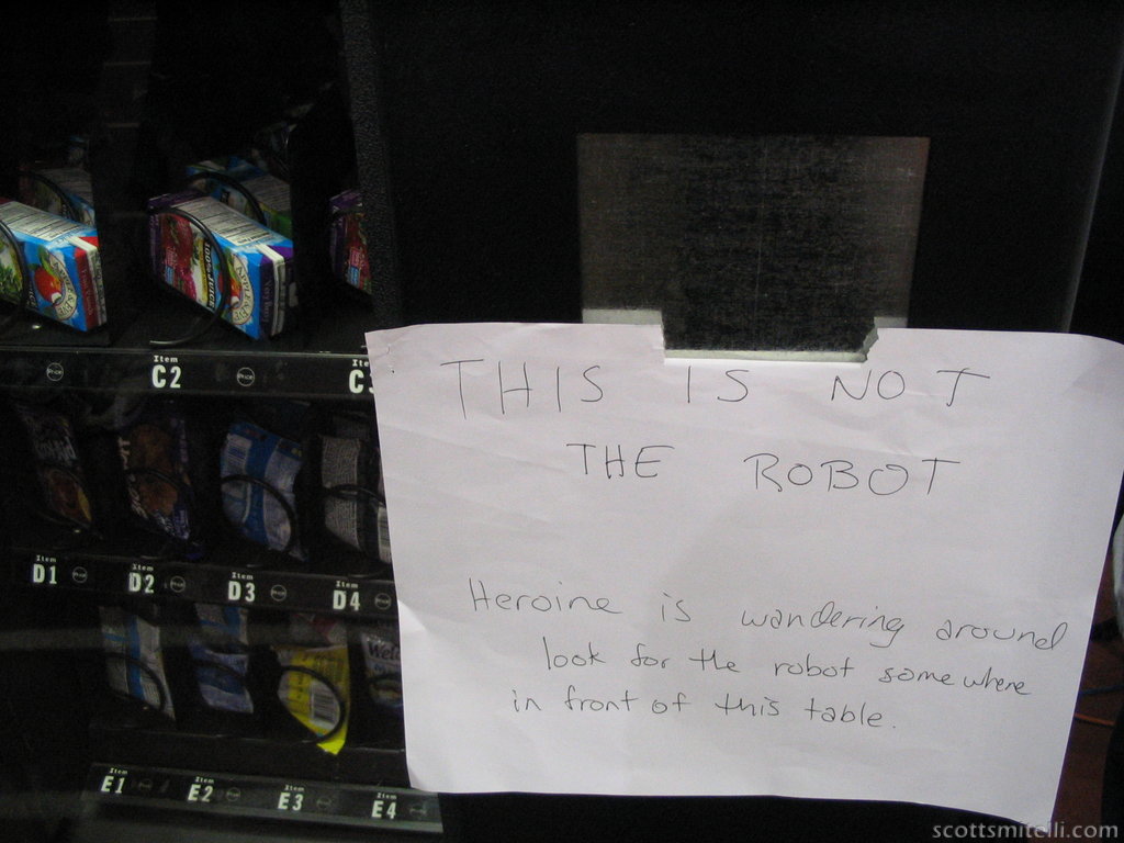 This is not the robot.