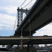 A less interesting view of the Manhattan Bridge